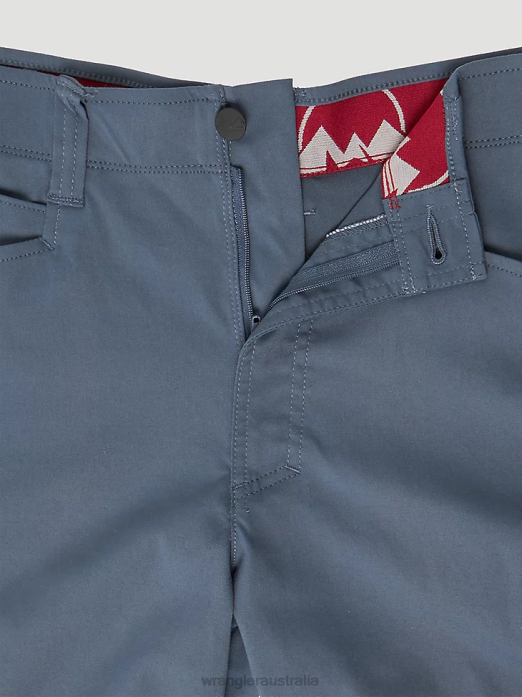 Authentics Comfort Waist Cargo Short Men Wrangler RHXV570 Clothing Glacier (10ZM980GL)