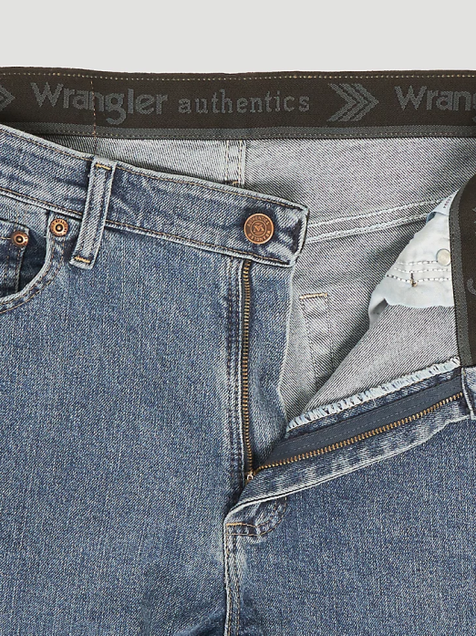Authentics Regular Fit Comfort Waist Jean Men Wrangler RHXV203 Clothing Light Stonewash (10ZM1CSSL)