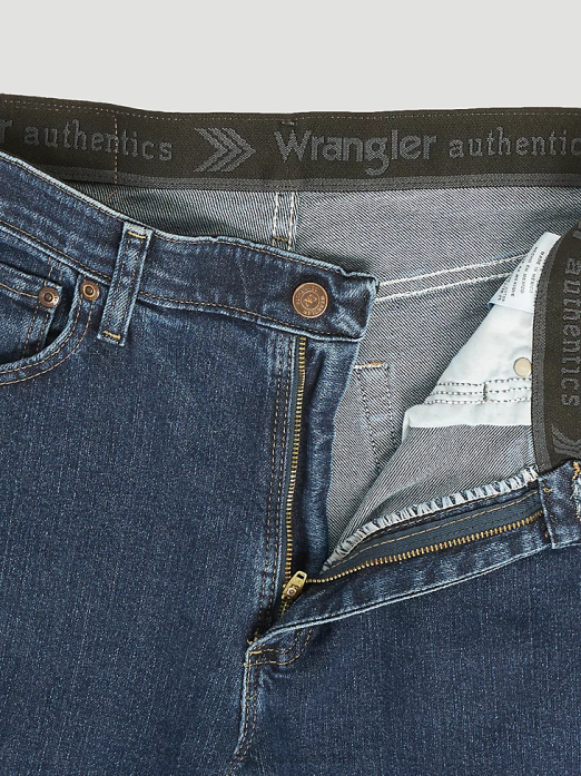 Authentics Regular Fit Comfort Waist Jean Men Wrangler RHXV208 Clothing Dark Stonewash (10ZM1CSDS)