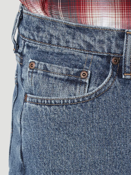 Authentics Regular Fit Cotton Jean Men Wrangler RHXV152 Clothing Vintage Blue (10ZM100VG)