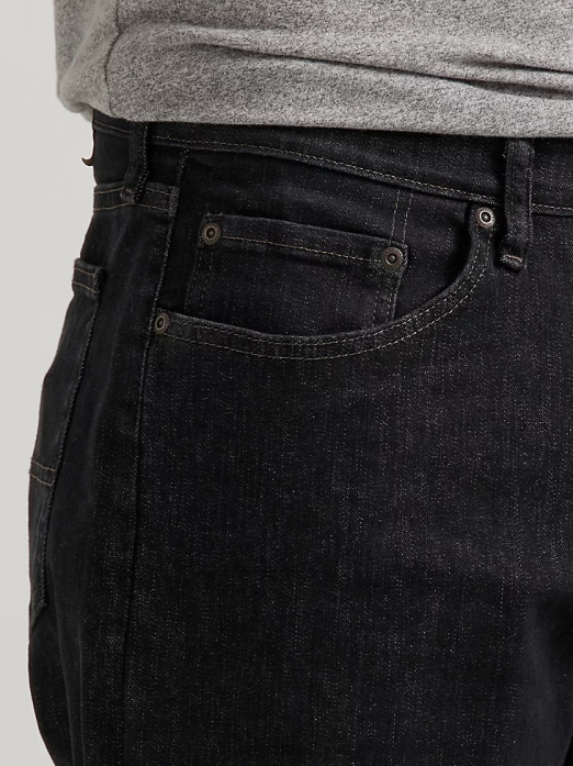 Authentics Relaxed Fit Comfort Flex Jean Men Wrangler RHXV201 Clothing Dark Denim (ZM3CSDD)