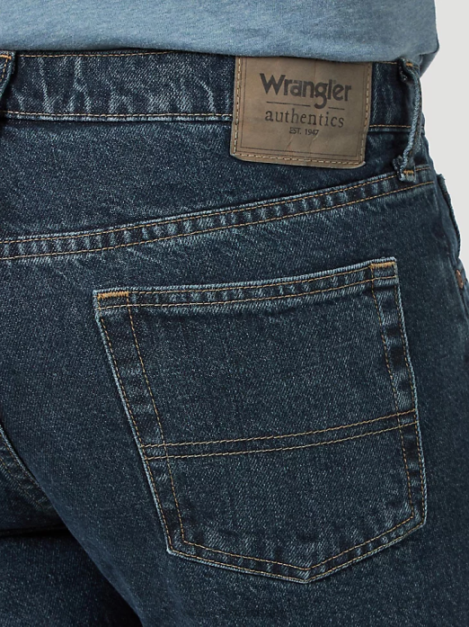 Authentics Relaxed Fit Cotton Jean Men Wrangler RHXV116 Clothing Storm (10ZM200SM)