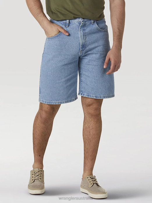 Authentics Relaxed Jean Short Men Wrangler RHXV583 Clothing Maritime (10ZM2S0MT)