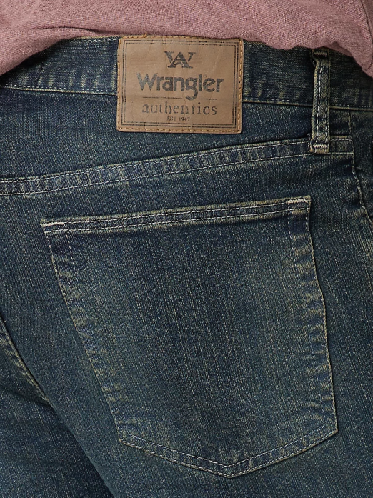 Authentics Relaxed Jean Short Men Wrangler RHXV584 Clothing Moonlight (10ZM2S0ML)