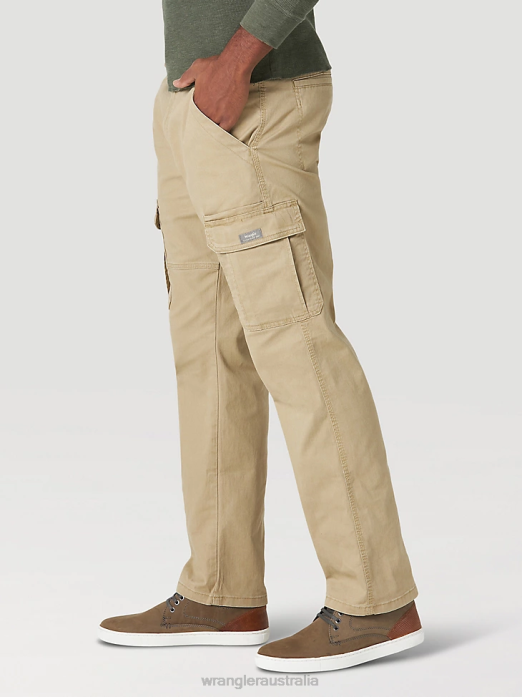 Authentics Relaxed Stretch Cargo Pant Men Wrangler RHXV232 Clothing Elmwood (10ZM7ABEW)