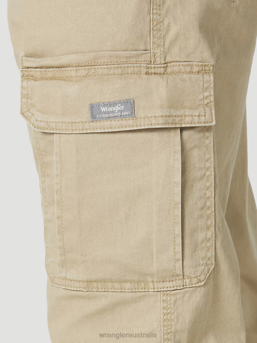 Authentics Relaxed Stretch Cargo Pant Men Wrangler RHXV232 Clothing Elmwood (10ZM7ABEW)