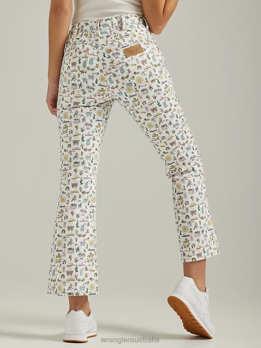 Bootcut Jean Women Wrangler RHXV779 Clothing DO Wash (09MWZDO)