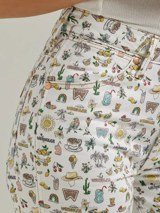 Bootcut Jean Women Wrangler RHXV779 Clothing DO Wash (09MWZDO)