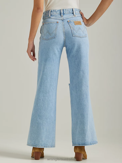 Bootcut Jean Women Wrangler RHXV779 Clothing DO Wash (09MWZDO)
