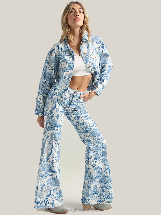 Bootcut Jean Women Wrangler RHXV779 Clothing DO Wash (09MWZDO)