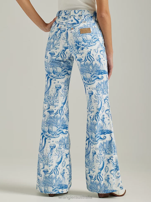 Bootcut Jean Women Wrangler RHXV779 Clothing DO Wash (09MWZDO)