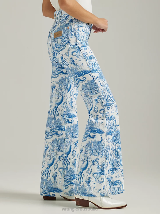 Bootcut Jean Women Wrangler RHXV779 Clothing DO Wash (09MWZDO)