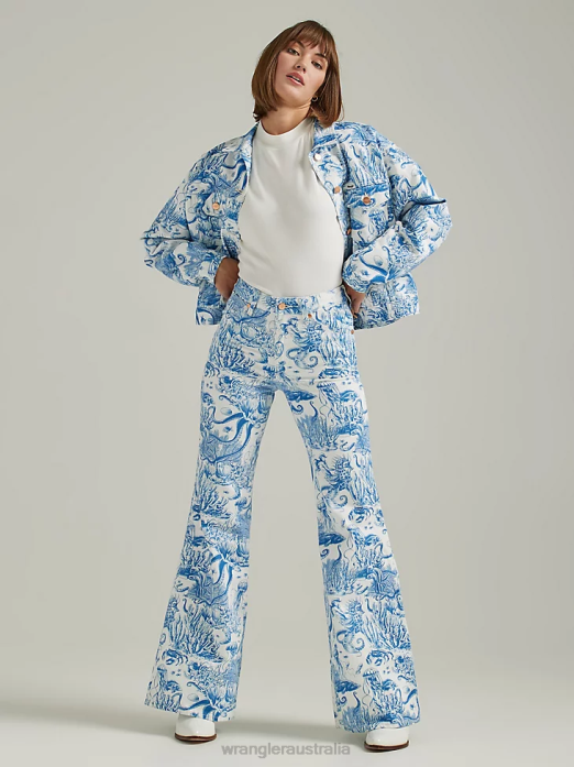 Bootcut Jean Women Wrangler RHXV779 Clothing DO Wash (09MWZDO)