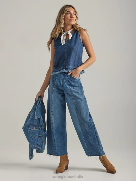 Bootcut Jean Women Wrangler RHXV779 Clothing DO Wash (09MWZDO)