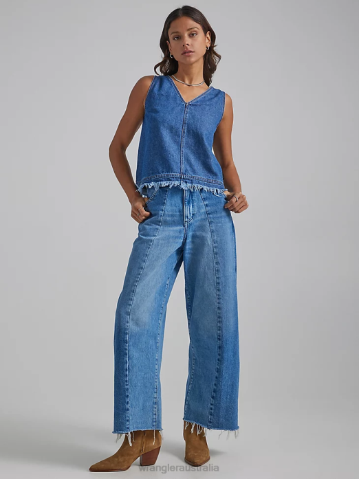 Bootcut Jean Women Wrangler RHXV779 Clothing DO Wash (09MWZDO)