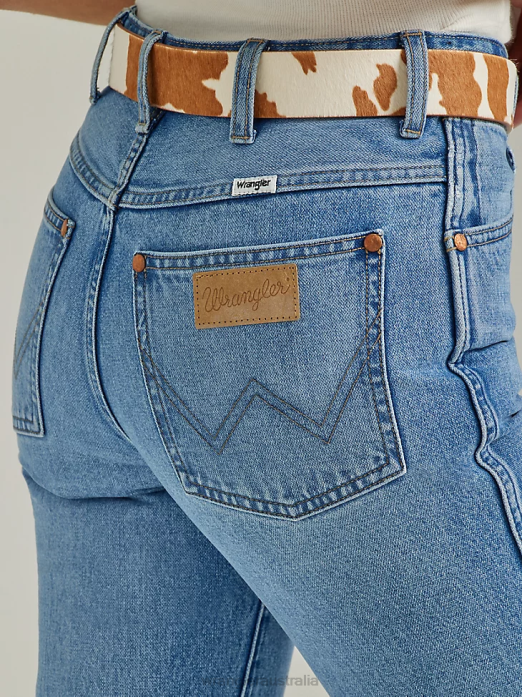 Bootcut Jean Women Wrangler RHXV779 Clothing DO Wash (09MWZDO)