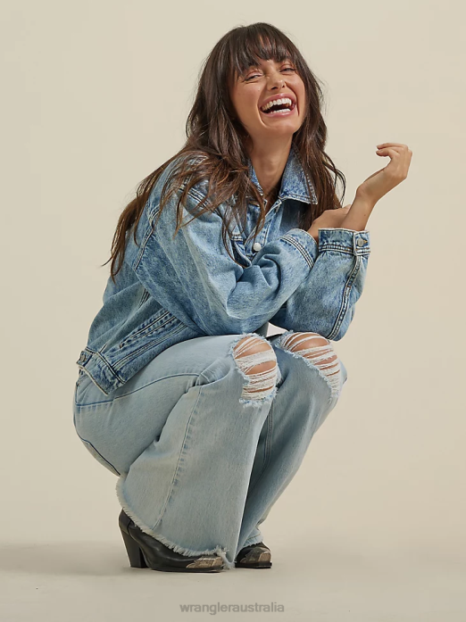 Bootcut Jean Women Wrangler RHXV779 Clothing DO Wash (09MWZDO)