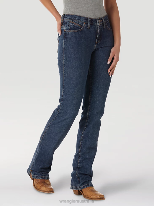 Bootcut Jean Women Wrangler RHXV779 Clothing DO Wash (09MWZDO)