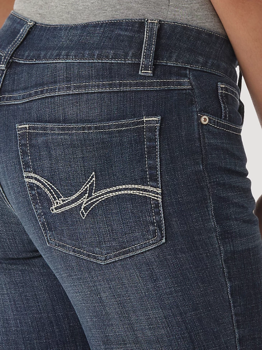 Bootcut Jean Women Wrangler RHXV779 Clothing DO Wash (09MWZDO)