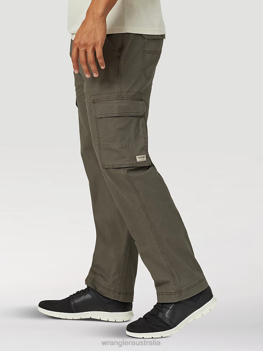 Cargo Pant Men Wrangler RHXV215 Clothing Olive Drab (MGW90OD)