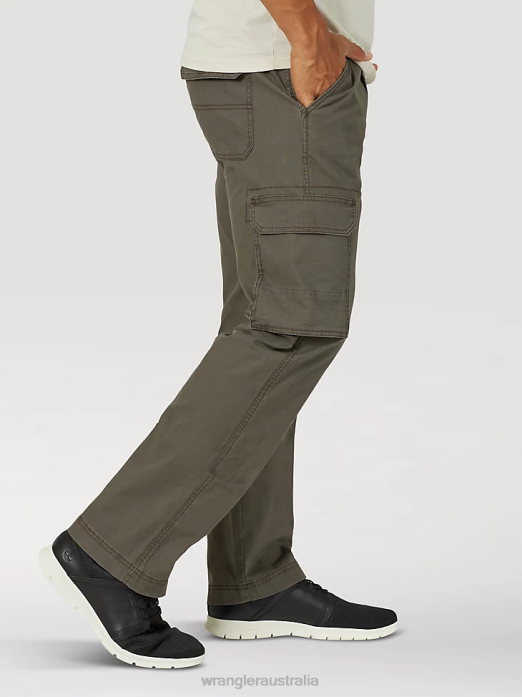 Cargo Pant Men Wrangler RHXV215 Clothing Olive Drab (MGW90OD)