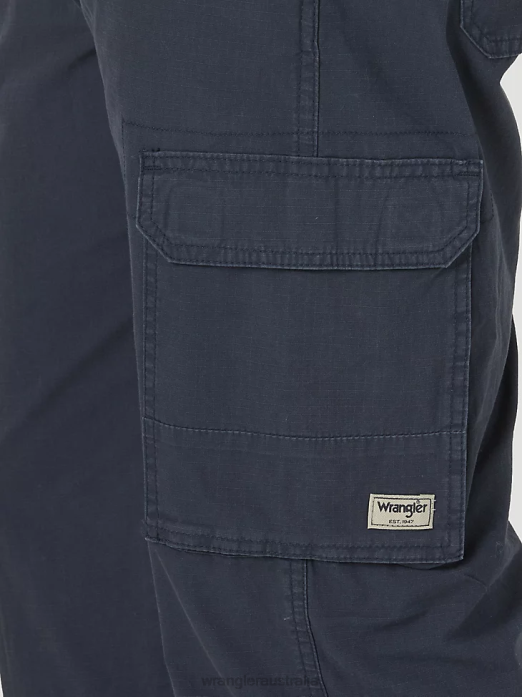 Cargo Pant Men Wrangler RHXV216 Clothing Navy (MGW90NV)