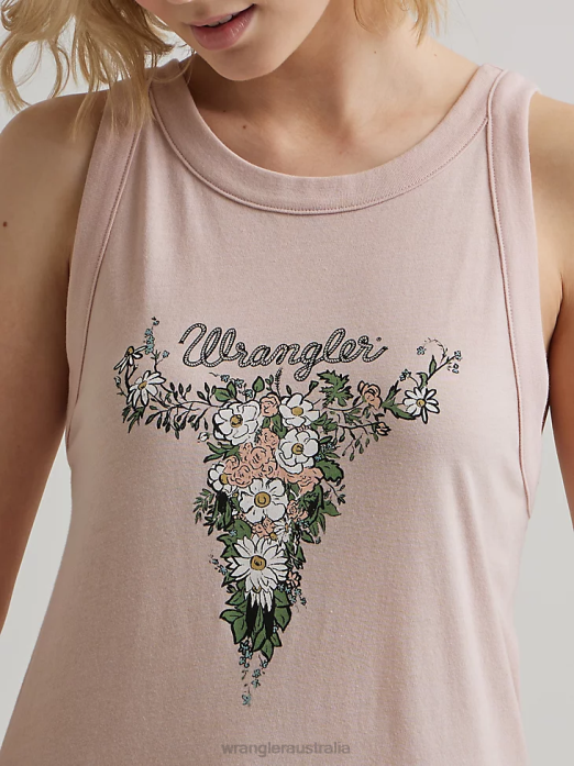 Classic Ringer Tee Women Wrangler RHXV871 Clothing Marshmallow (112335975)