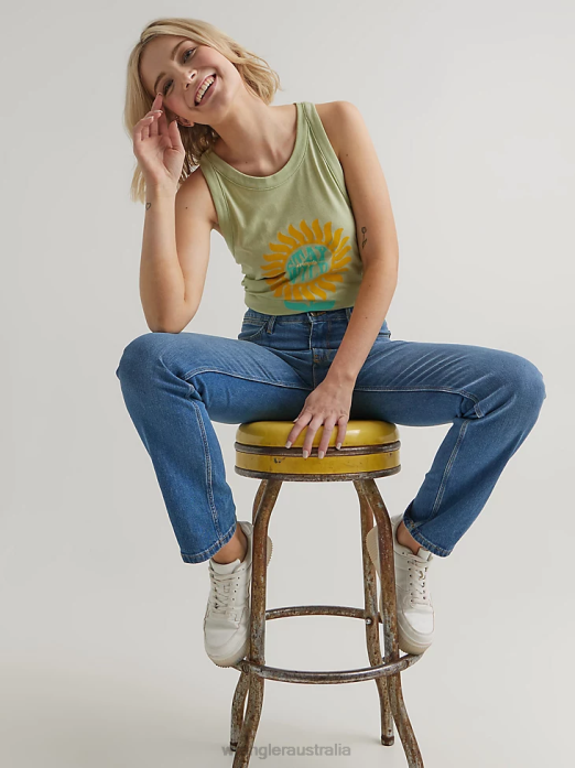 Classic Ringer Tee Women Wrangler RHXV871 Clothing Marshmallow (112335975)