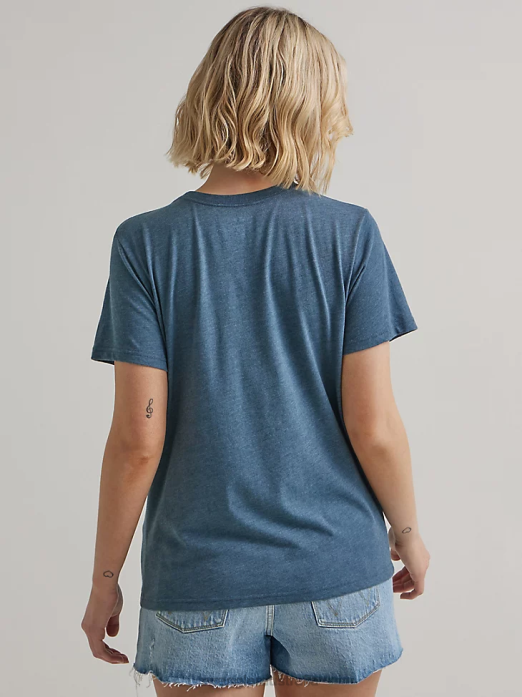 Classic Ringer Tee Women Wrangler RHXV871 Clothing Marshmallow (112335975)