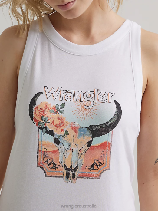 Classic Ringer Tee Women Wrangler RHXV871 Clothing Marshmallow (112335975)