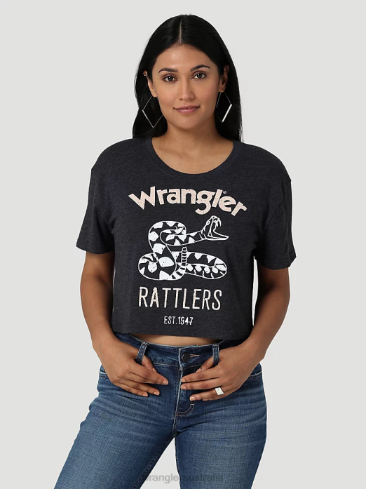 Classic Ringer Tee Women Wrangler RHXV871 Clothing Marshmallow (112335975)