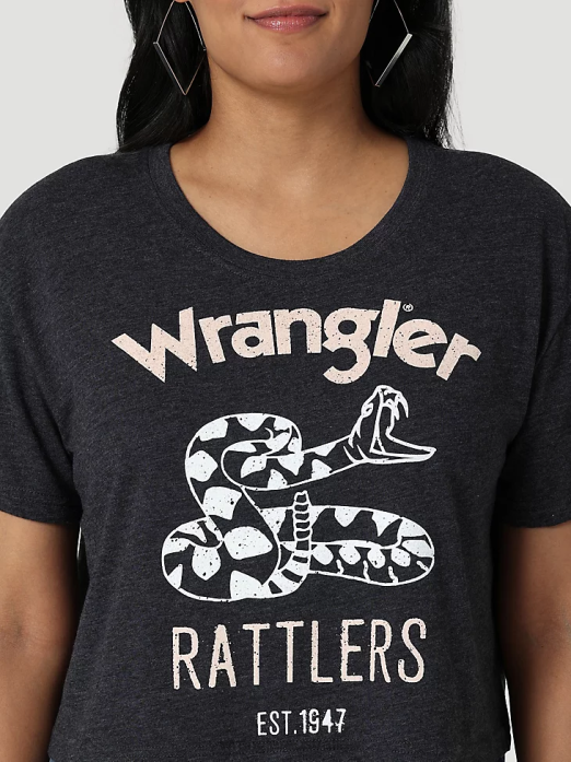 Classic Ringer Tee Women Wrangler RHXV871 Clothing Marshmallow (112335975)