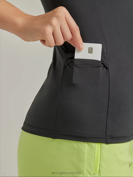 Classic Ringer Tee Women Wrangler RHXV871 Clothing Marshmallow (112335975)