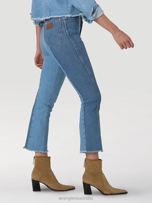 Classic Ringer Tee Women Wrangler RHXV871 Clothing Marshmallow (112335975)