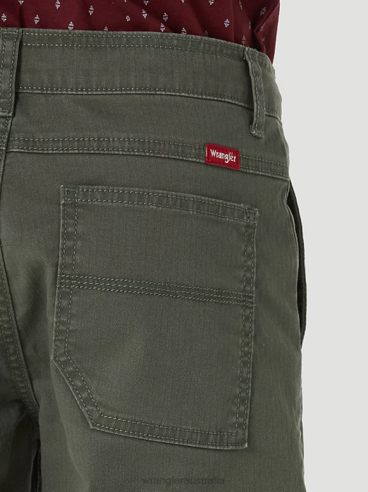 Comfort Flex Cargo Short Boys Wrangler RHXV996 Clothing Olive (4RMHWOH)