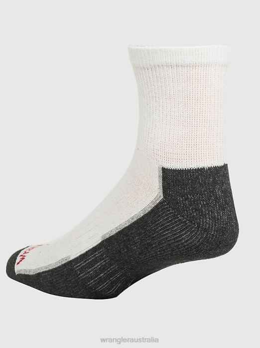 Cushioned Ankle Socks (6-Pack) Men Wrangler RHXV722 Accessories White (112318615)
