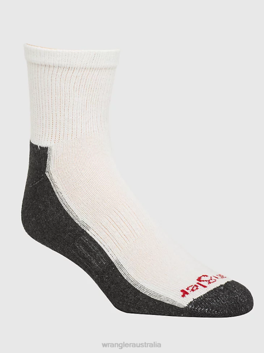 Cushioned Ankle Socks (6-Pack) Men Wrangler RHXV722 Accessories White (112318615)