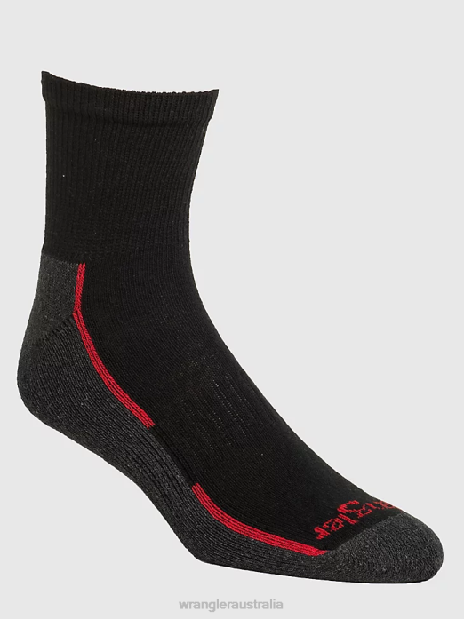 Cushioned Ankle Socks (6-Pack) Men Wrangler RHXV723 Accessories Black (112318616)