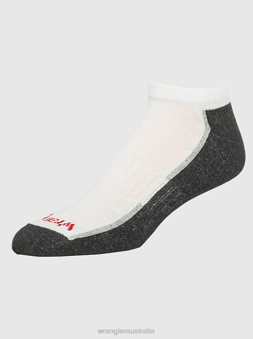 Cushioned Ankle Socks (6-Pack) Men Wrangler RHXV724 Accessories White (112318613)