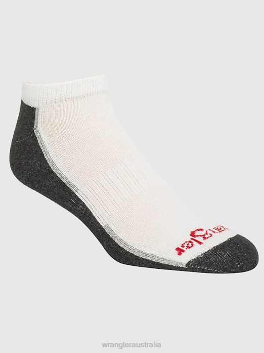 Cushioned Ankle Socks (6-Pack) Men Wrangler RHXV724 Accessories White (112318613)