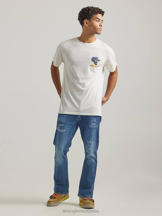 Destructed Bootcut Jean Men Wrangler RHXV146 Clothing Rio (112332635)