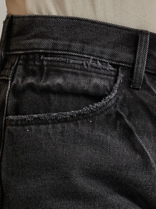 Destructed Denim Roll Short Women Wrangler RHXV850 Clothing Moonlight (112334745)