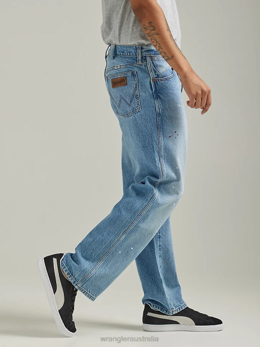 Destructed Loose Fit Jean Men Wrangler RHXV144 Clothing Plains (112332241)