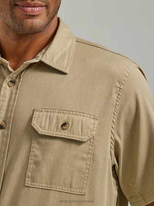 Epic Soft Flex Shirt Men Wrangler RHXV354 Clothing Twill (112330683)