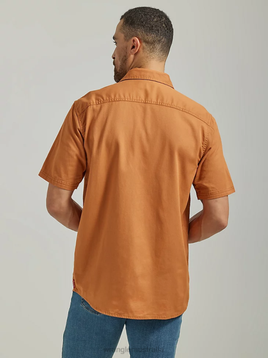 Epic Soft Flex Twill Shirt Men Wrangler RHXV355 Clothing Hazel (112330921)