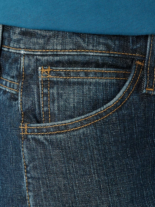 FR Flame Resistant Mid-Rise Bootcut Jean Women Wrangler RHXV805 Clothing Crosshatch (10FRW10CH)