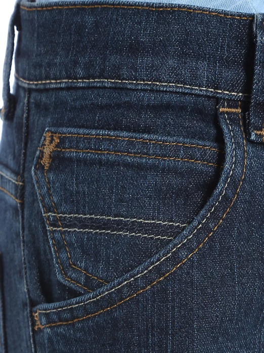 Five Star Classic Straight Fit Jean (Husky) Boys Wrangler RHXV972 Clothing Moonlight Blue (5SCHWM2)