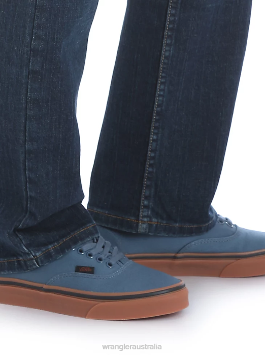 Five Star Classic Straight Fit Jean (Husky) Boys Wrangler RHXV972 Clothing Moonlight Blue (5SCHWM2)