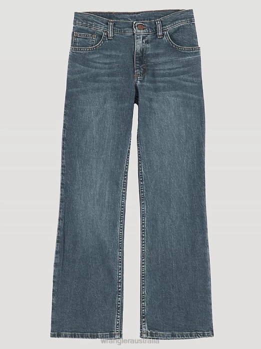 Five Star Flex Bootcut Jean Boys Wrangler RHXV959 Clothing Woodland (5WNBWWN)