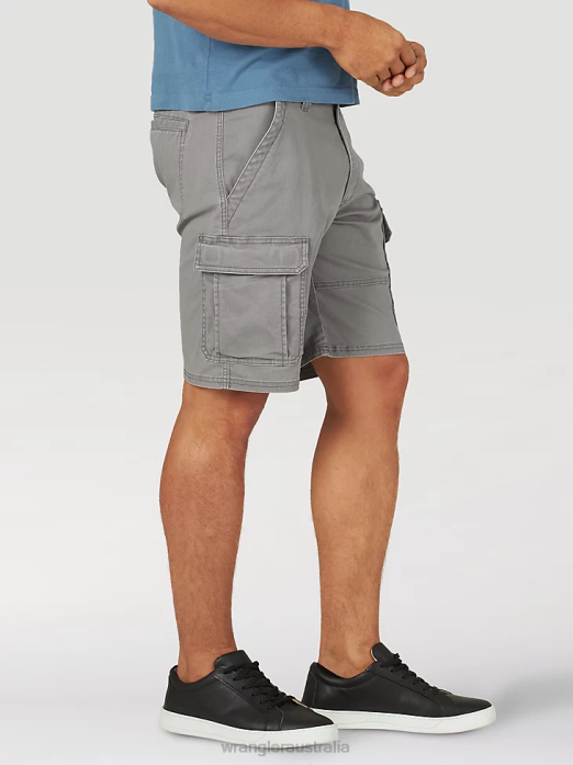 Five Star Premium Cargo Short Men Wrangler RHXV513 Clothing Gunmetal (112314950)